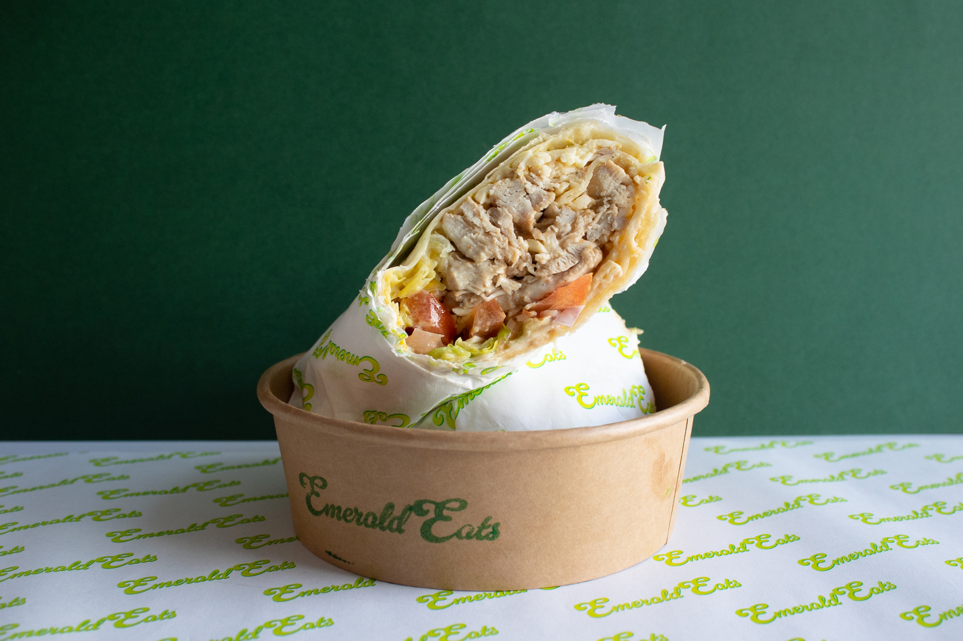 Chicken fillet rolls prepared for catering