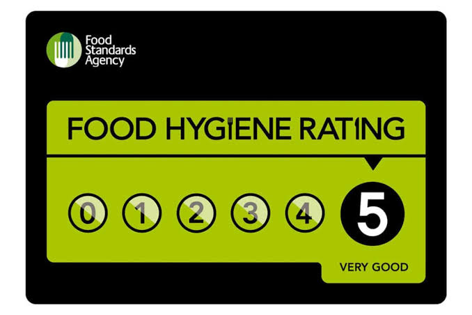 Food Standards Agency Food Hygiene Rating 5 — Very Good