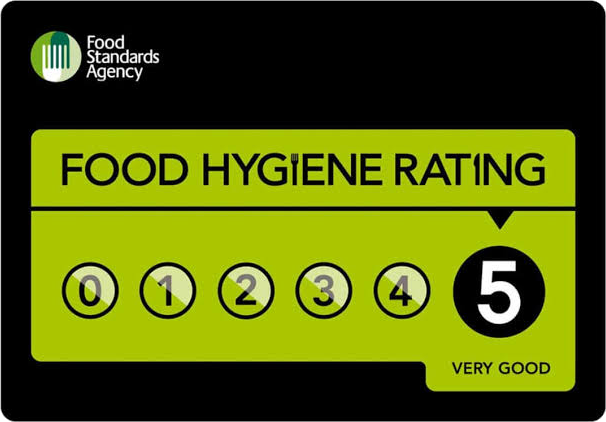 Food Standards Agency Food Hygiene Rating 5 — Very Good
